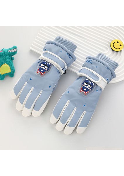 Kışlık Çocuk Yastıklı Eln Sürme Soğuk Bisiklet Açık Kayak Elnleri Ilkokul Elnleri (Yurt Dışından)