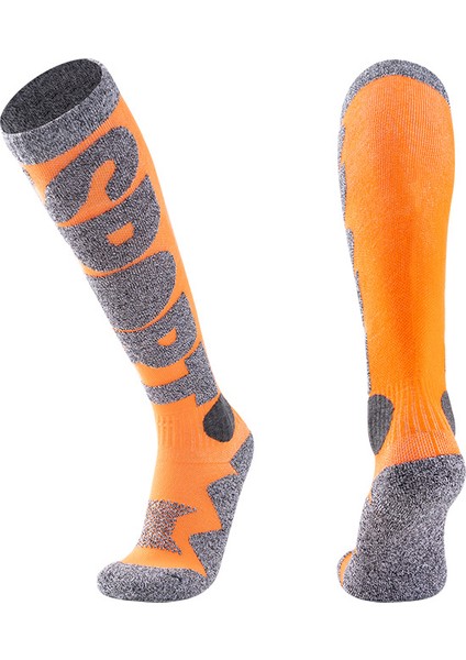 Kayak Çorapları Snowboard Için Sıcak Diz Çorapları Açık Hava Sporları Uzun Yürüyüş Çorapları Performans Çorapları (Yurt Dışından)