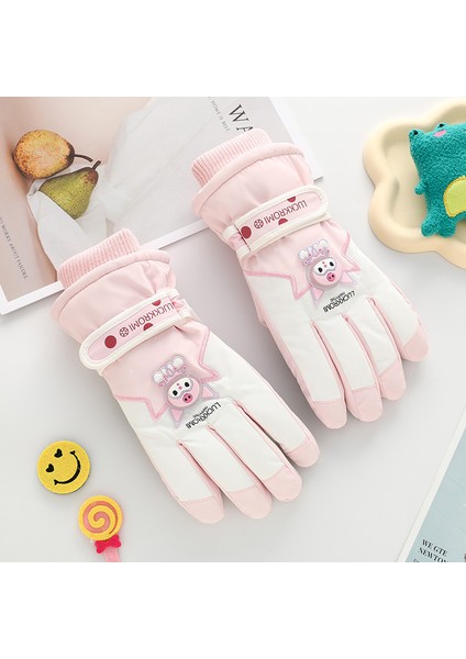 Kışlık Çocuk Yastıklı Eln Sürme Soğuk Bisiklet Açık Kayak Elnleri Ilkokul Elnleri (Yurt Dışından)