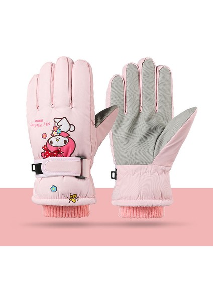 Kışlık Çocuk Yastıklı Eln Sürme Soğuk Bisiklet Açık Kayak Elnleri Ilkokul Elnleri (Yurt Dışından)