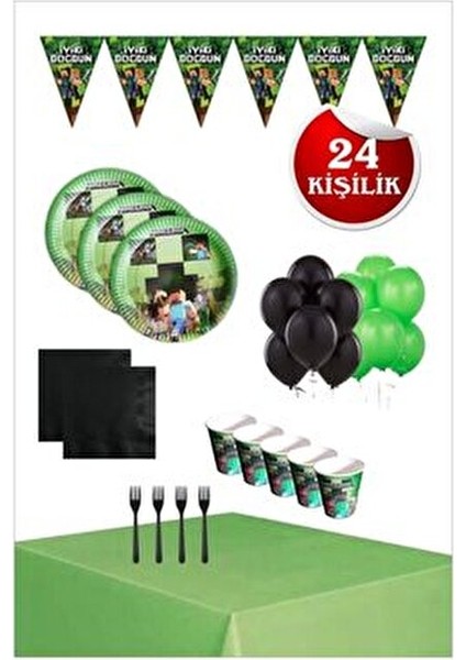 24 Kişilik Doğum Günü Seti fiyatları