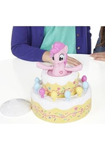 Pinkie Pie Parti Oyun Seti Renkli Desenli 3 Parça Eğlenceli Boyut modelleri