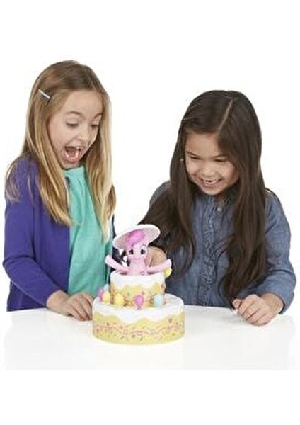 Pinkie Pie Parti Oyun Seti Renkli Desenli 3 Parça Eğlenceli Boyut indirimleri