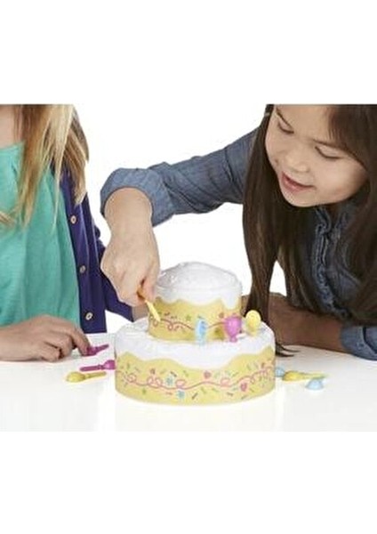 Pinkie Pie Parti Oyun Seti Renkli Desenli 3 Parça Eğlenceli Boyut