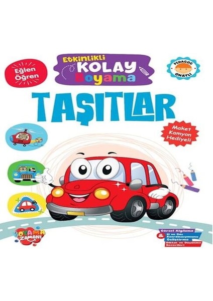 Etkinlikli Kolay Boyama – Taşıtlar