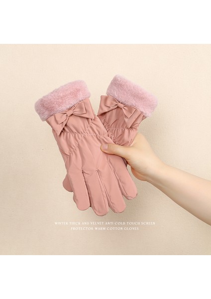 Kayak Elnleri Erkek ve Kadın Kış Yastıklı Sıcak Açık Bisiklet Dağcılık Kalınlaşmış Su Geçirmez Soğuk Geçirmez (Yurt Dışından)