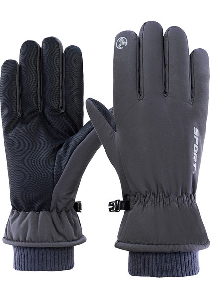 Kayak Elnleri Erkek ve Kadın Kış Yastıklı Sıcak Açık Bisiklet Dağcılık Kalınlaşmış Su Geçirmez Soğuk Geçirmez (Yurt Dışından)