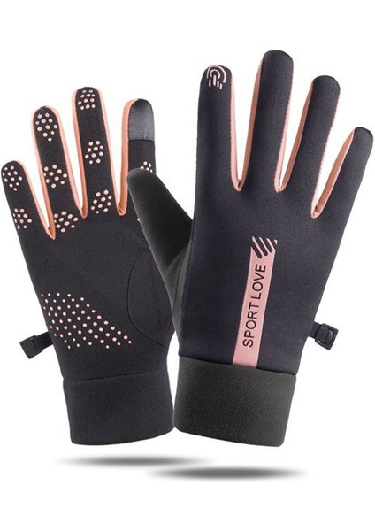 Spor Yastıklı Sıcak Eln Sonbahar ve Kış Erkek ve Kadın Modelleri Dokunmatik Ekran Kayak Bisiklet Sürüş Açık Eln (Yurt Dışından)