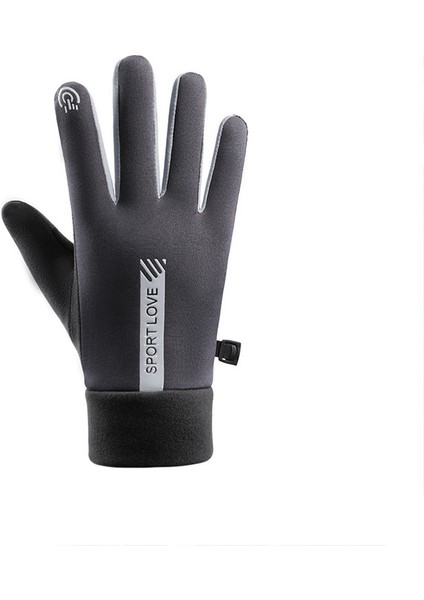 Spor Yastıklı Sıcak Eln Sonbahar ve Kış Erkek ve Kadın Modelleri Dokunmatik Ekran Kayak Bisiklet Sürüş Açık Eln (Yurt Dışından)