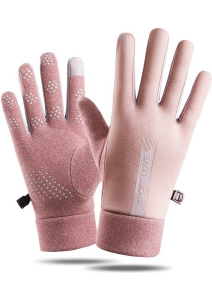 Spor Yastıklı Sıcak Eln Sonbahar ve Kış Erkek ve Kadın Modelleri Dokunmatik Ekran Kayak Bisiklet Sürüş Açık Eln (Yurt Dışından)