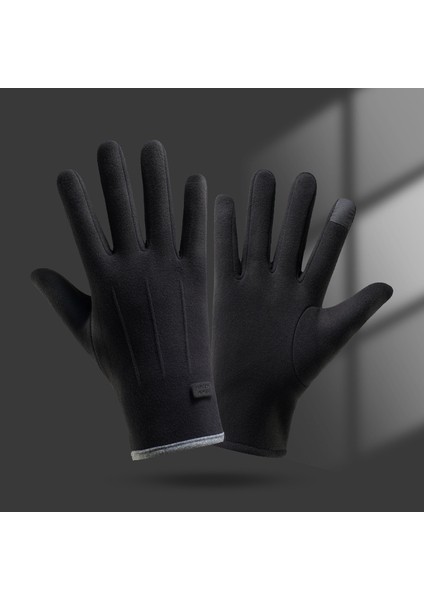 De Kadife Sıcak Eln Kadın Kış Shaker Polar Soğuk Anti-Dokunmatik Ekran Bisiklet Elnleri Bisiklet Kış Modelleri (Yurt Dışından)