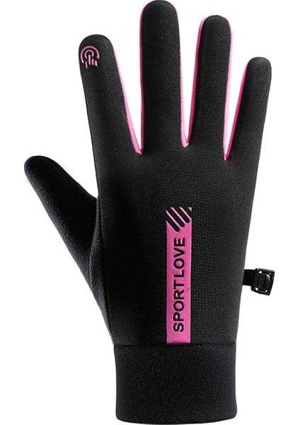 Spor Yastıklı Sıcak Eln Sonbahar ve Kış Erkek ve Kadın Modelleri Dokunmatik Ekran Kayak Bisiklet Sürüş Açık Eln (Yurt Dışından)