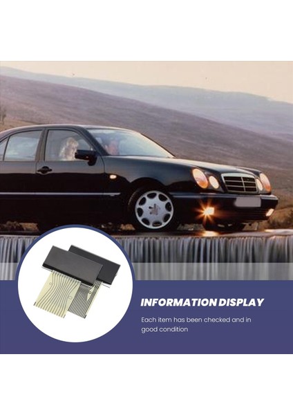 Araba Sol ve Sağ LCD Ekran Air-Con Bilgi Mercedes Benz E-Serisi W210 Clk Sınıfı W208 Slk Sınıfı R170 W202 (Yurt Dışından) fırsatları