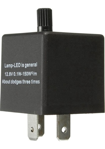 5x 12V 3 Pin LED Ayarlanabilir Araba Flaşör Flaş Rölesi Dönüş Sinyali Işığı Göstergesi (Yurt Dışından) modelleri