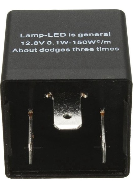 5x 12V 3 Pin LED Ayarlanabilir Araba Flaşör Flaş Rölesi Dönüş Sinyali Işığı Göstergesi (Yurt Dışından) indirimleri