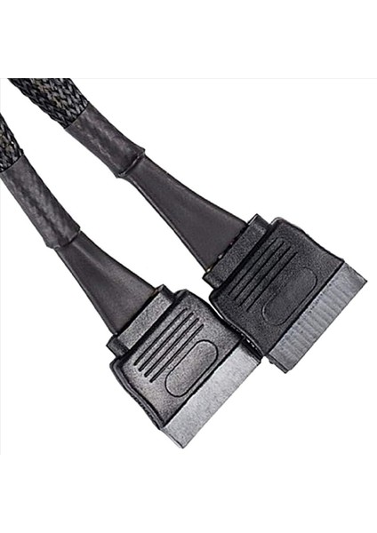 4x 4 Pin Erkek Ide Molex - Iki Kadın Sata Güç Donanter Dönüşütü Adaptör Kablosu Sabit Sürücü HDD SSD (Yurt Dışından) fiyatları