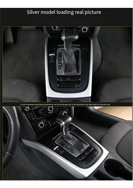 Audi 09-16 A4L/A5 S4 S5 Araç Modifikasyonu Için Otomatik Konsol Dişli Çerçevesi Iç Dekorasyon Aksesuarları (Yurt Dışından)