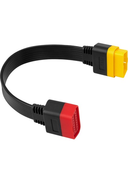 Yeni Obd2 Obd2 Uzatma Kablosu Konnektörü X431 V/easydiag 3 0/mdıag/golo Ana 16PIN Male Tome Kablolu 36CM (Yurt Dışından)