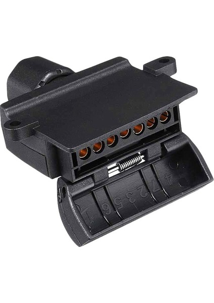 12V Römork Soketi Fiş 7 Pim Düz Erkek+7 Pin Fiş Rv Kamyonu Için Düz Dişi (Yurt Dışından) fiyatları