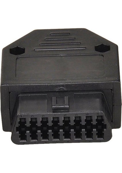 10X Obd2 Obd Iı 16 Pin Konektör Soketi Teşhis Takımı Adaptörü Obd Konnektörü + Terminal + Vidalar (Yurt Dışından) modelleri