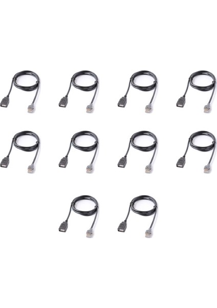 Kia Hyundai Elantra Mistra Tucson Için 10X Araç Medya Kafa Ünitesi USB Arayüz Kablosu Adaptörü (Yurt Dışından)