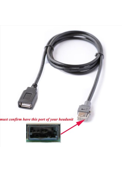 Kia Hyundai Elantra Mistra Tucson Için 10X Araç Medya Kafa Ünitesi USB Arayüz Kablosu Adaptörü (Yurt Dışından) fırsatları