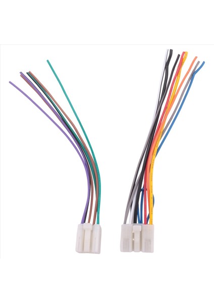 Toyota/scion/subaru Tel Adaptörü Satış Sonrası Radyo Fişleri Için Evrensel Stereo CD Çalar Kablo Demeti 1 Çift Konektör Kablosu (Yurt Dışından)