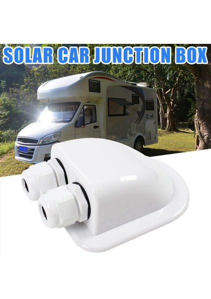 2x Çift Teli Giriş Kutusu Güneş Paneli Çatı Kablo Giriş Kutusu Kablo Kablosu Motorum Çift Delik Rv Yat (Yurt Dışından) modelleri