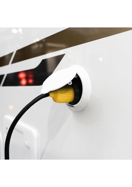 Rv 50 Amp 125V/250V Ac Güç Giriş Fişi Kadın Twist Kilitleme Konnektörü Siyah (Yurt Dışından) fiyatları