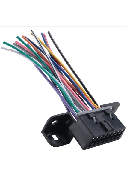 Tam 16 Pin J1962F Obd2 Dişi Dıy Sabit Kablo Demeti Adaptör Bağlayıcı Fiş Çizgi Bağlantı Noktası Kablosu (Yurt Dışından) fırsatları
