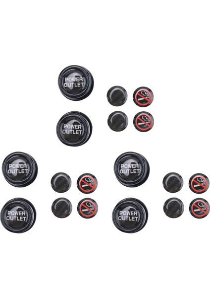 Çığ Sokak Kapağı Kapağı 6 Paket Evrensel Su Geçirmez Toz Geçirmez Fiş (Yurt Dışından)