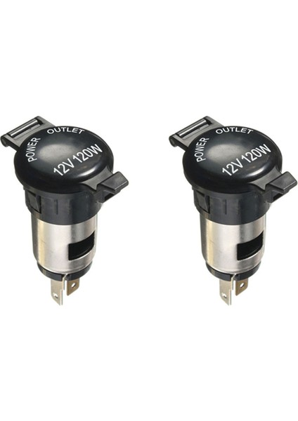 2x 120W Çakar Güç Soketi Tapa Çıkışı Araba Motosiklet Teknesi (Yurt Dışından)