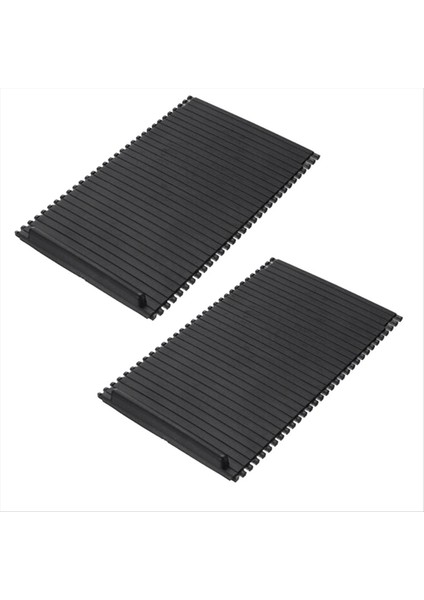 2pcs Araç Iç Merkez Konsol Su Kupası Raf Roller Kapak Trim 51168408026 51168402941 Bmw X5 E53 1999-2006 (Yurt Dışından)