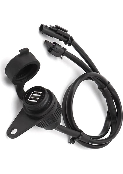Bmw R1200GS R1250GS Için Motosiklet USB Çift Soket F700GS F800GS F800GS F850GS Kayıpsız Çizgi ile Adv Aksesuarları (Yurt Dışından) fırsatları