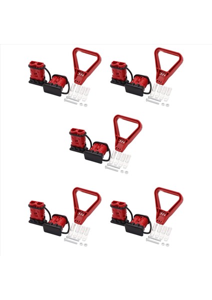 10PCS 175A 1/0 Awg Pil Güç Konektörü Kablosu Hızlı Bağlantı Bağlant Kısalma Kiti Atv Vinç Için Anderson Konnektörü Için (Yurt Dışından)