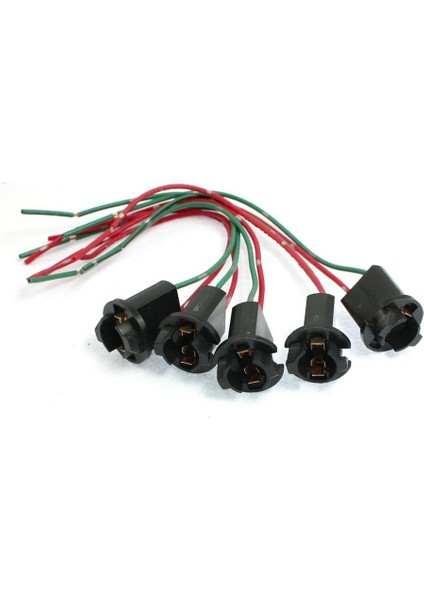 Araba Kamyonu T10 W5W 194 LED Ampul Soketi Tutucu Tel Konektörü 5 Pcs (Yurt Dışından) fiyatları