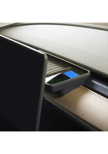 Tesla Model 3 Y Merkez Konsol Organizatörü Ekran Sac Street Box Güver Deli Gizli Tepsi Iç Aksesuarları Siyah (Yurt Dışından) fırsatları