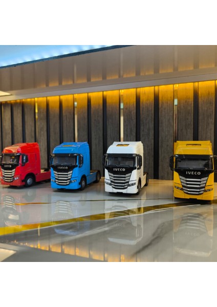 Logolu Tır Maketi 4lü Set (Dorsesiz)