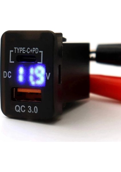 Toyota Için Pd Tip C USB Şarj Cihazı Adaptörü ile 30X20MM Araba USB Şarj Cihazı Qc3 0 Hızlı Şarj (Yurt Dışından) fırsatları