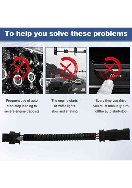 Otomatik Başlat Durun Eliminator/sil/devre Dışı Bırak/chevrolet Equinox/malibu/cruze Için Iptal 19-21 Cadillac Xt4/xt5/xt6 18-21 (Yurt Dışından) modelleri