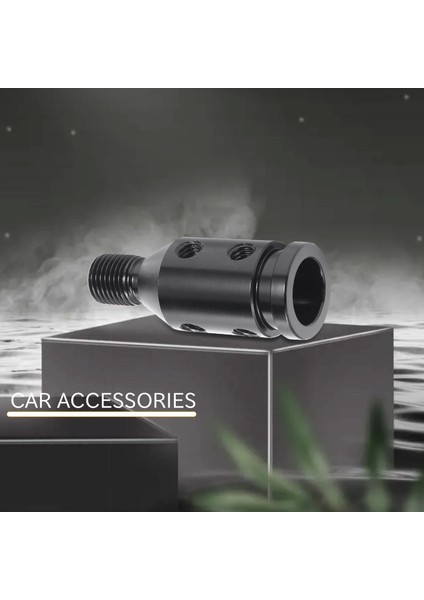 Dişsiz Vites Değişicileri Için Evrensel Alüminyum Vites Düğmesi Adaptörü 12X1 25MM Araba Aksesuarları (Siyah) (Yurt Dışından) modelleri