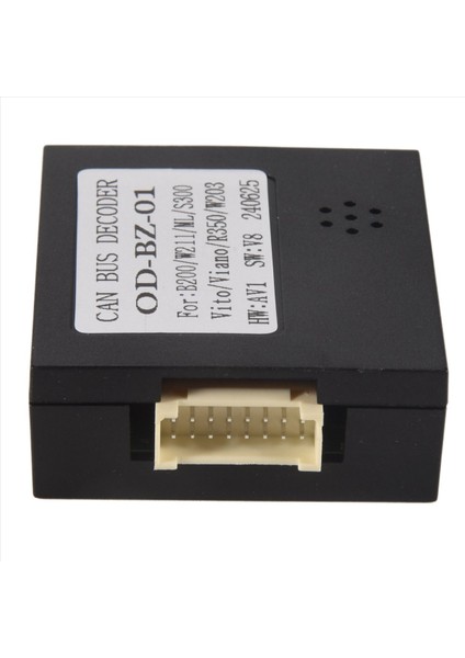 Araba Audio 16PIN Güç Kablosu Adaptörü Mercedes Için Canbus Box ile Ses Kabuğu Benz B200/W211/ML/VITO/VIANO 2005-2011 (Yurt Dışından)