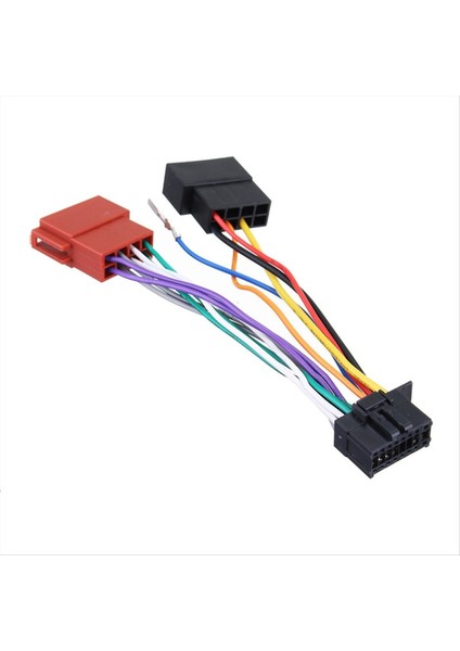 16 Pin Araba CD Kuyruk Hattı Stereo Radyo Çalar Iso Kablo Demeti Konnektörü Ses Kablosu Pioneer 2003-ON Otomatik Aksesuar (Yurt Dışından) fiyatları
