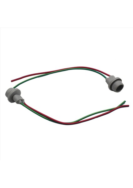 6x T10 Soket W5W Adaptörü Yumuşak Kauçuk Işık Tutucu Araç Aksesuarları Erkek - Kadın Tel Konektörü Kablo ile (Yurt Dışından) modelleri