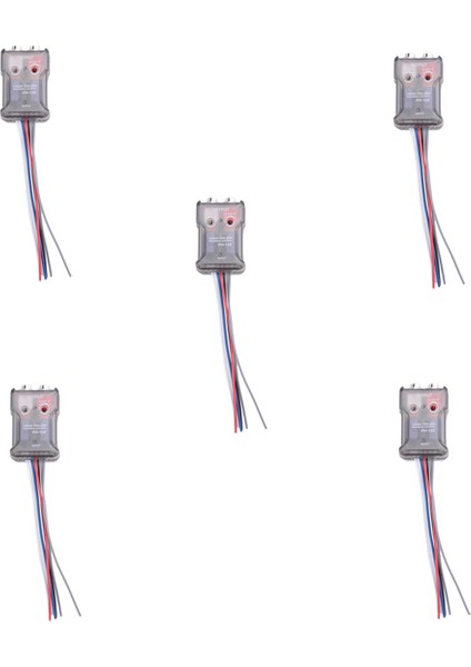 5x Seviyeli Hoparlör Sinyaline Düşük Seviyeli Rca Adaptör Aracı Ses Ila Düşük Subwoofer Ses Dönüştürücü (Yurt Dışından)