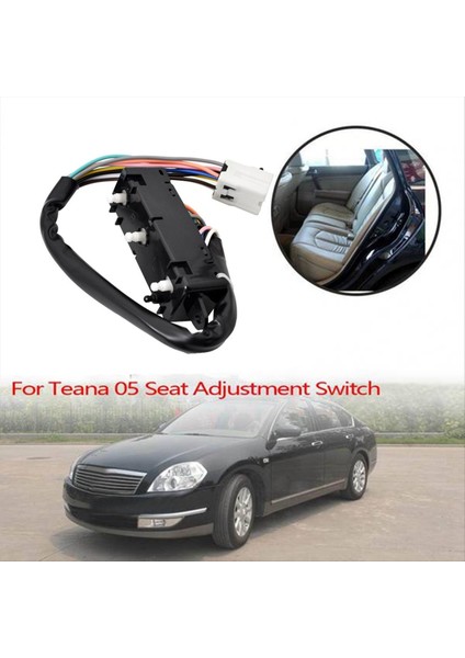 Araba Sol Yan Koltuk Kontrol Anahtarı 87066-9W10B Nissan Teana Için 2006 Koltuk Ayarlama Anahtarı (Yurt Dışından) modelleri