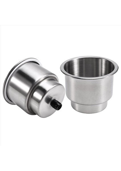 2pcs Paslanmaz Çelik Fincan Içecek Sahipleri Deniz Botu Araba Kamyonu Kampı Rv W Drenaj (Yurt Dışından) fırsatları