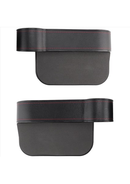 Araba Koltuk Alanı Dolgu Organizatörü Kupa Tutucu ile Araç Ön Koltuk Depolama Kutusu Araba Konsolu Yan Ekstra Saklama Kutusu 2 Pcs (Yurt Dışından) fırsatları