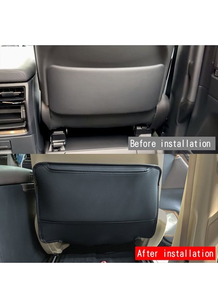 Toyota Alphard/vellfire 40 Serisi 2023+ Araç Arka Koltuk Anti-Bick Deri Iç Aksesuarlar Koltuk Antikick Ped (Yurt Dışından) modelleri