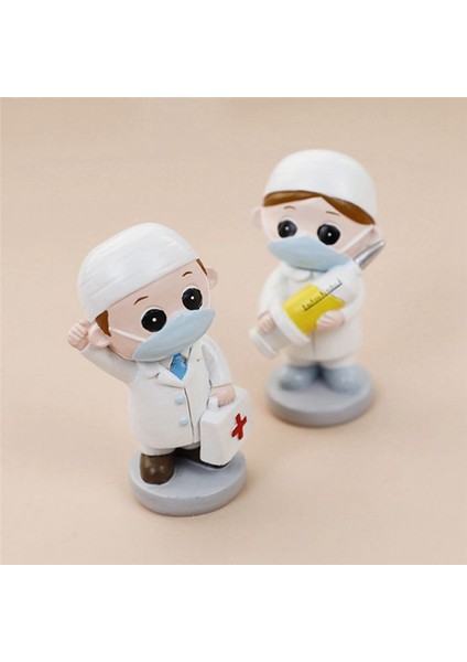 Iskandinav Figürin Süsleri Ev Dekorasyon Aksesuarları Hanım Araçları Oturma Odası Doktorlar ve Hemşireler Süsleri Tip B (Yurt Dışından) modelleri